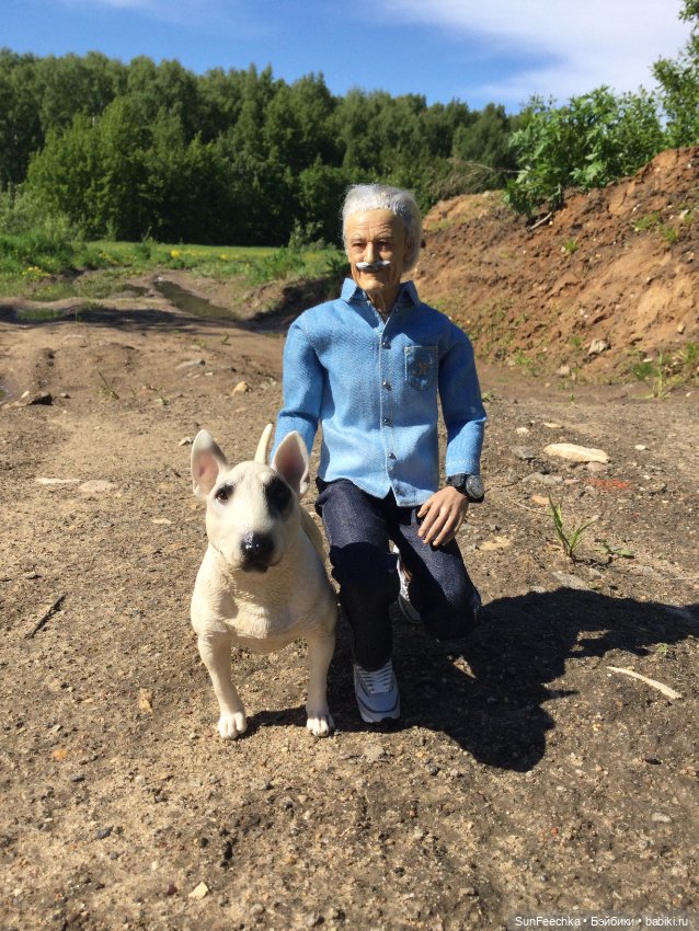 Матвей Сергеевич все ещё в строю!!! Гуляет с ПинкЛау (фото 5)