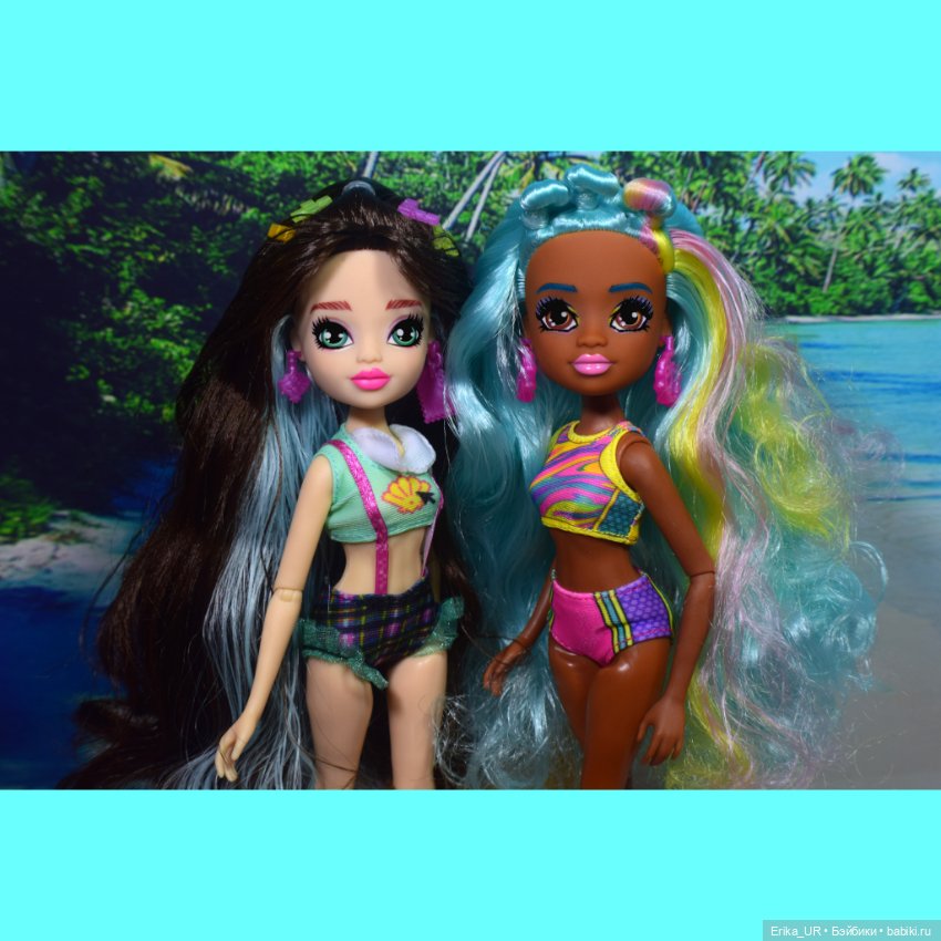 Перепись КуклоНаселения. 2 Mermaid-high dolls, Базовые-Русалки