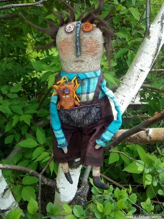 Немного чердачных кукол — Авторские текстильные куклы: Вальдорфские