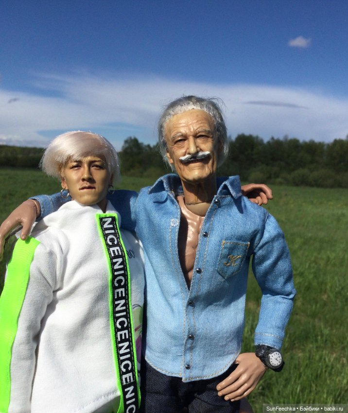 Матвей Сергеевич все ещё в строю!!! Гуляет с ПинкЛау