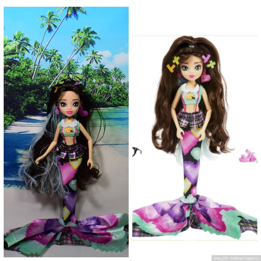 Перепись КуклоНаселения. 2 Mermaid-high dolls, Базовые-Русалки