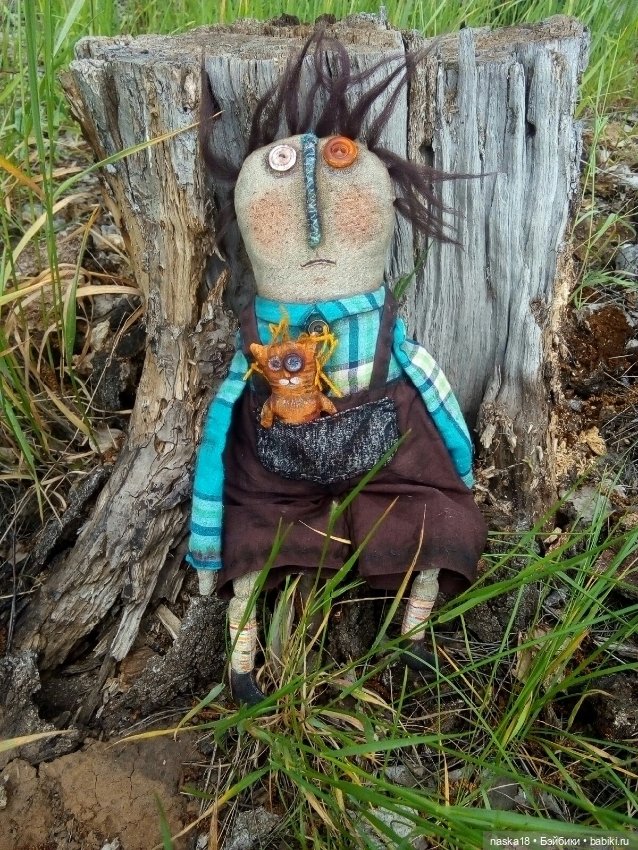 Немного чердачных кукол — Авторские текстильные куклы: Вальдорфские (фото 3)