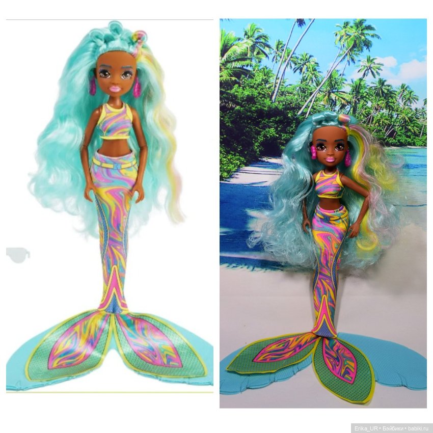 Перепись КуклоНаселения. 2 Mermaid-high dolls, Базовые-Русалки