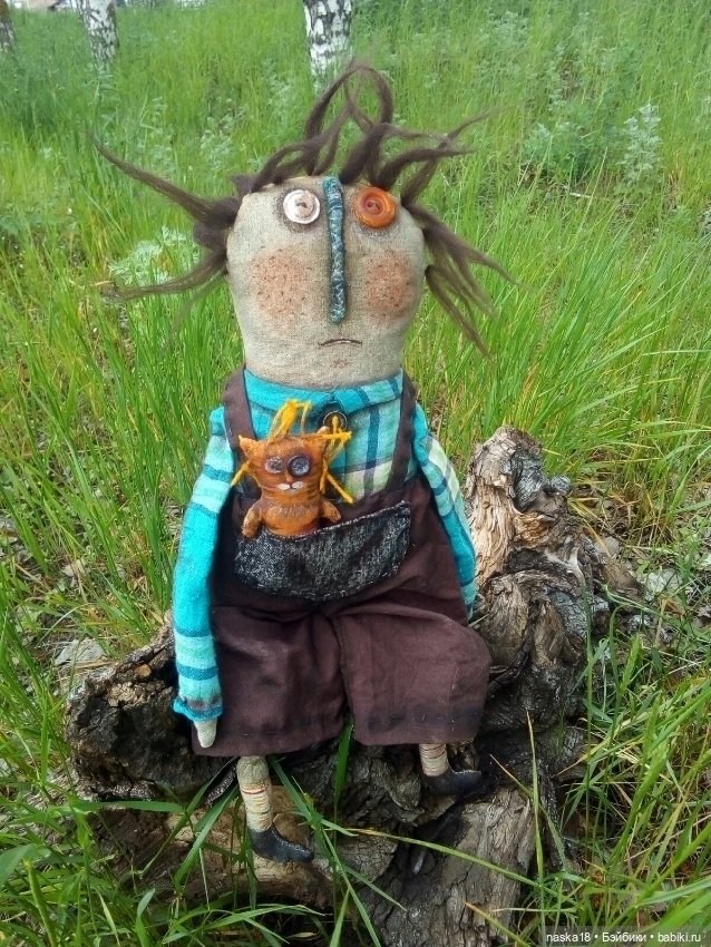 Немного чердачных кукол — Авторские текстильные куклы: Вальдорфские (фото 4)