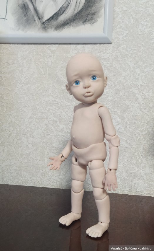 Шарнирная малышка. Муха — Авторские шарнирные куклы своими руками: лепка (фото 2)