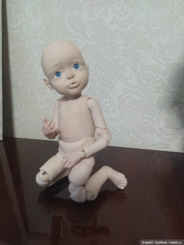 Шарнирная малышка. Муха — Авторские шарнирные куклы своими руками: лепка (фото 5)