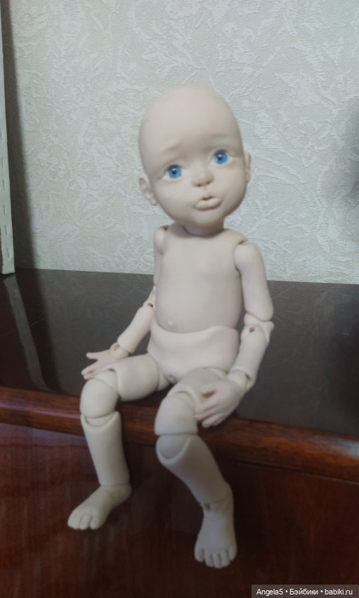 Шарнирная малышка. Муха — Авторские шарнирные куклы своими руками: лепка (фото 8)