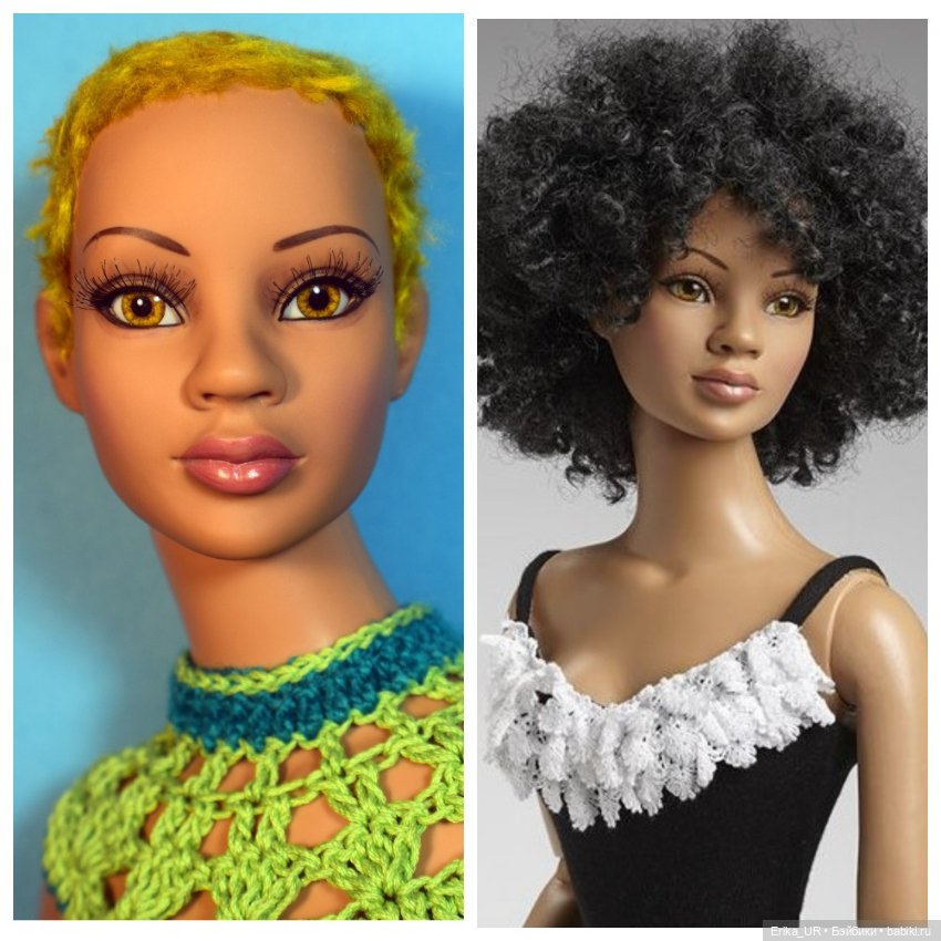 Перепись КуклоНаселения. 2 девушки. Большая и маленькая :))