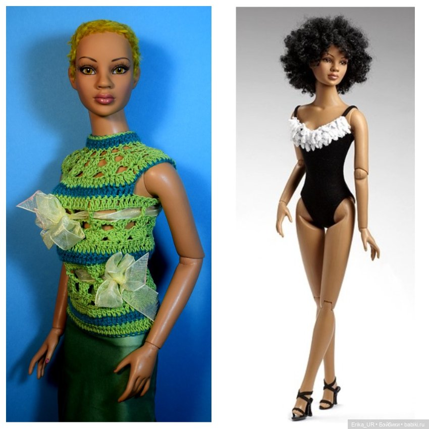 Перепись КуклоНаселения. 2 девушки. Большая и маленькая :)) (фото 3)