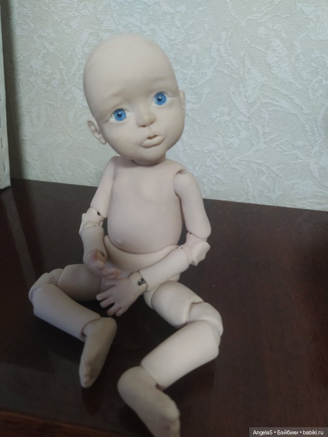 Шарнирная малышка. Муха — Авторские шарнирные куклы своими руками: лепка (фото 7)