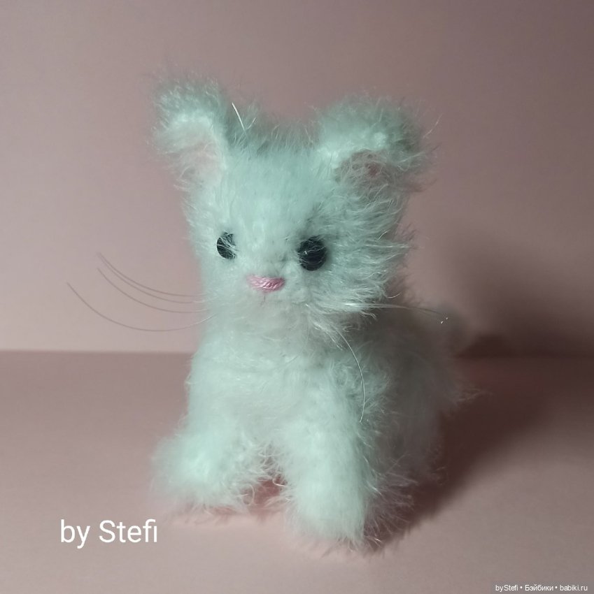 Котейка — Вязаные игрушки и амигуруми: крючком (фото 5)