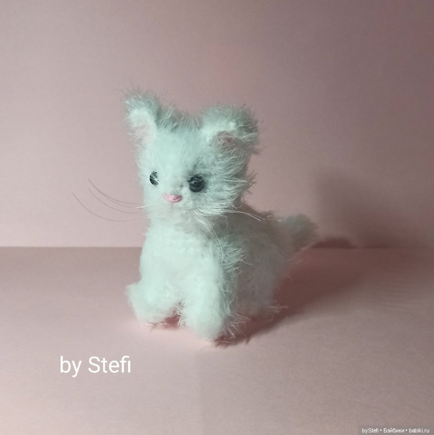 Котейка — Вязаные игрушки и амигуруми: крючком