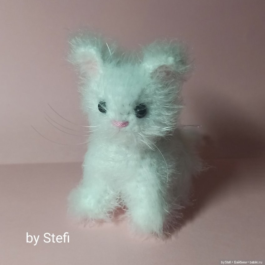 Котейка — Вязаные игрушки и амигуруми: крючком (фото 8)
