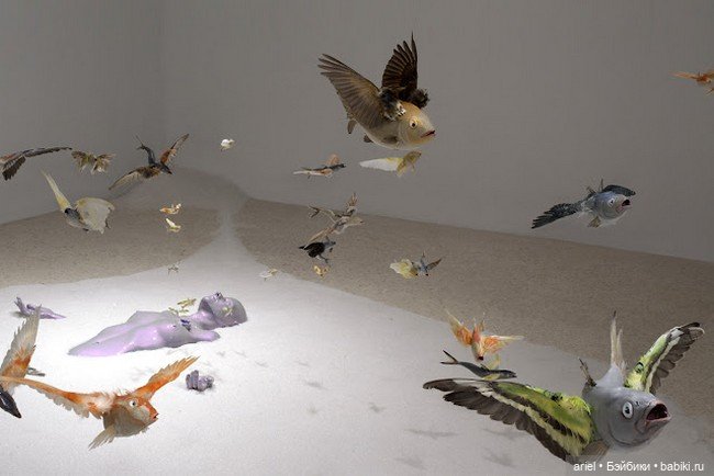 Креативные скульптуры испанской художницы Ángela Lergo