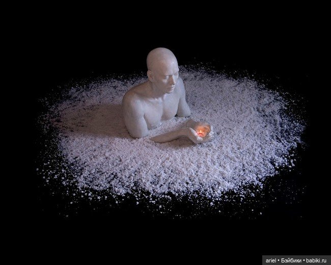 Креативные скульптуры испанской художницы Ángela Lergo