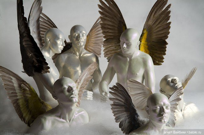 Креативные скульптуры испанской художницы Ángela Lergo