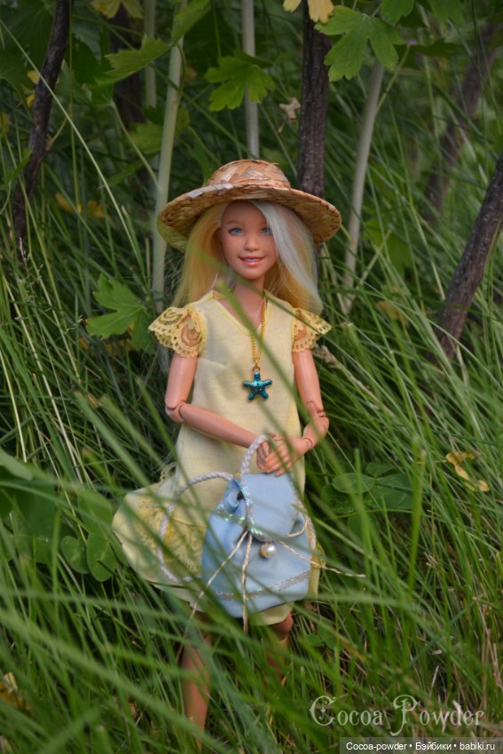 Солнечная девушка — ООАК и кастом Барби (Barbie): репейнт