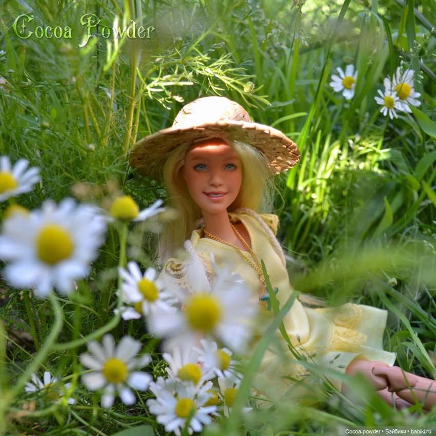 Солнечная девушка — ООАК и кастом Барби (Barbie): репейнт (фото 10)