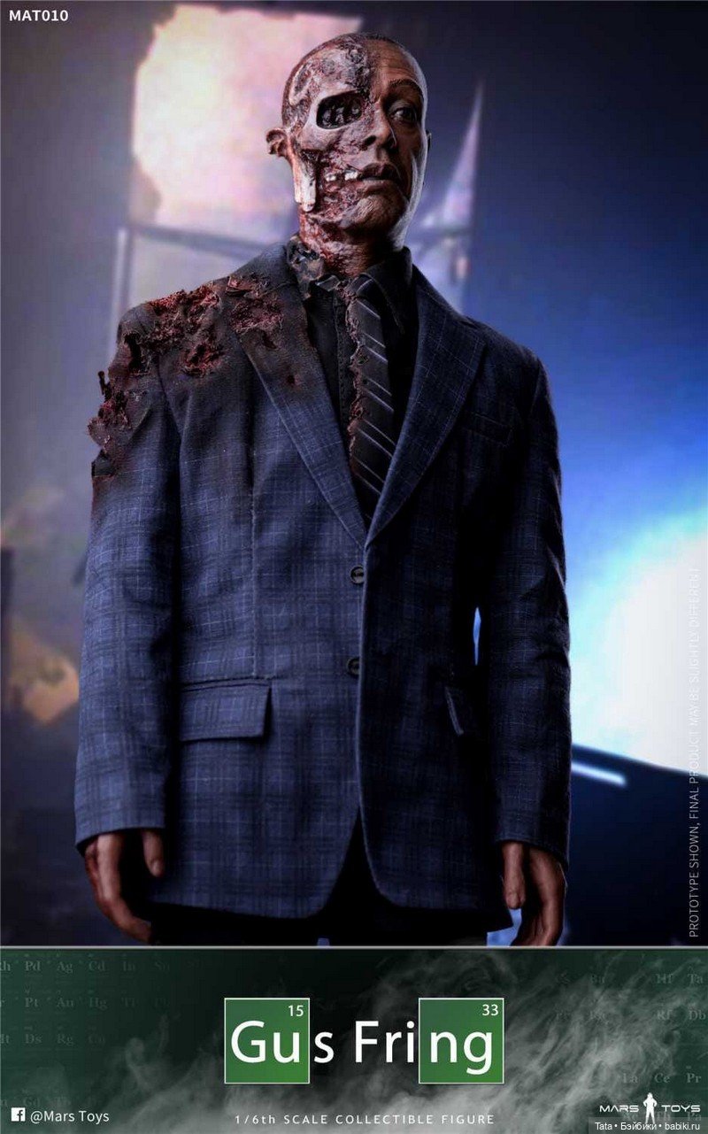 Mars Toys анонсировали фигурку Густаво Фринга в формате 1/6 по мотивам сериала "Во все тяжкие" (фото 5)