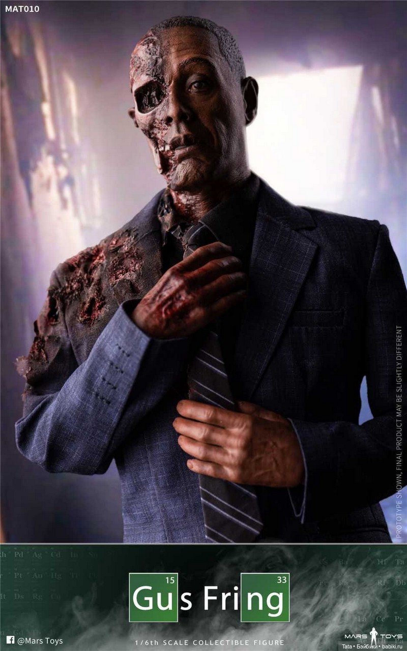 Mars Toys анонсировали фигурку Густаво Фринга в формате 1/6 по мотивам сериала "Во все тяжкие" (фото 6)