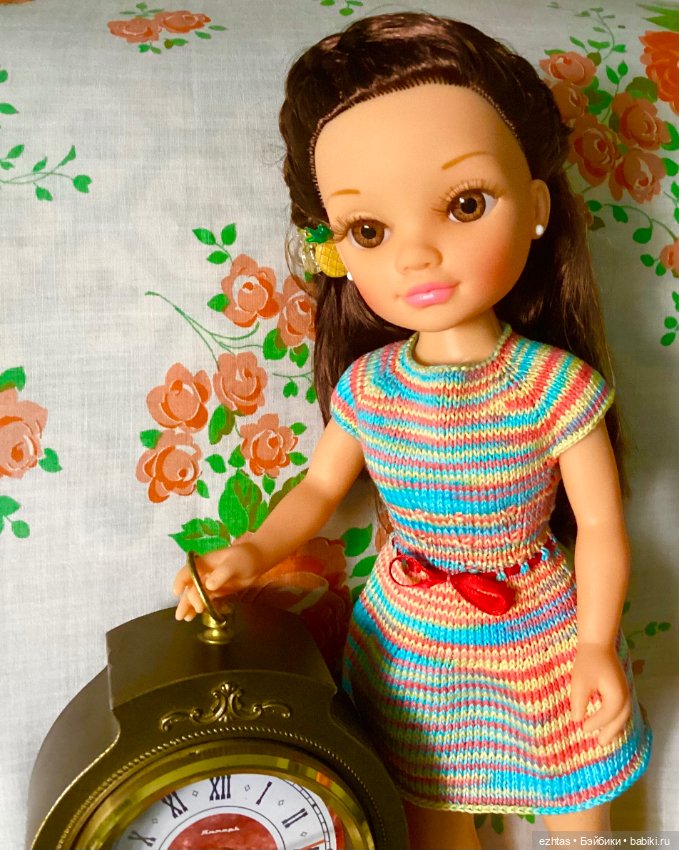 Нэнси в радужном платье — Одежда и обувь для кукол своими руками: фото (фото 10)