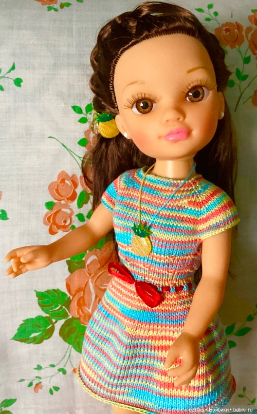 Нэнси в радужном платье — Одежда и обувь для кукол своими руками: фото