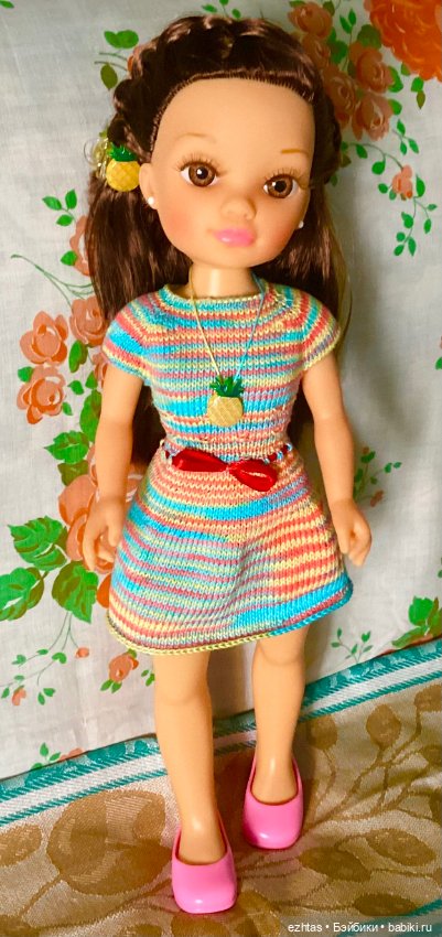 Нэнси в радужном платье — Одежда и обувь для кукол своими руками: фото