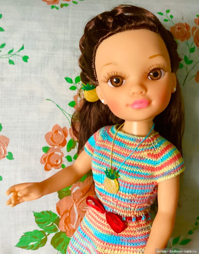 Нэнси в радужном платье — Одежда и обувь для кукол своими руками: фото
