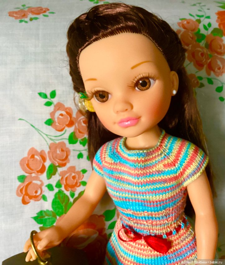 Нэнси в радужном платье — Одежда и обувь для кукол своими руками: фото