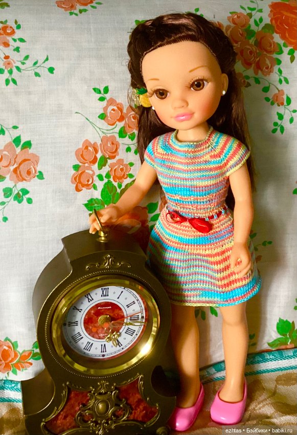 Нэнси в радужном платье — Одежда и обувь для кукол своими руками: фото (фото 9)