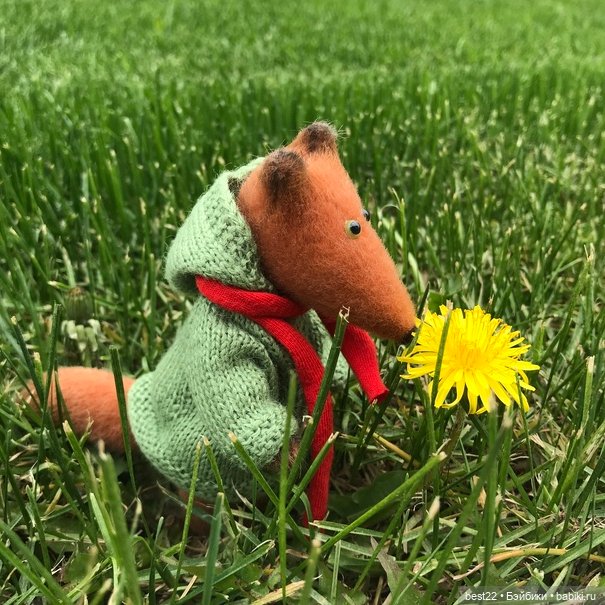 Прогулка лисенка Луки от Ирины Бабайки (фото 6)