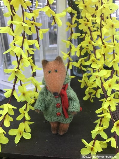 Прогулка лисенка Луки от Ирины Бабайки