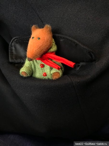 Прогулка лисенка Луки от Ирины Бабайки