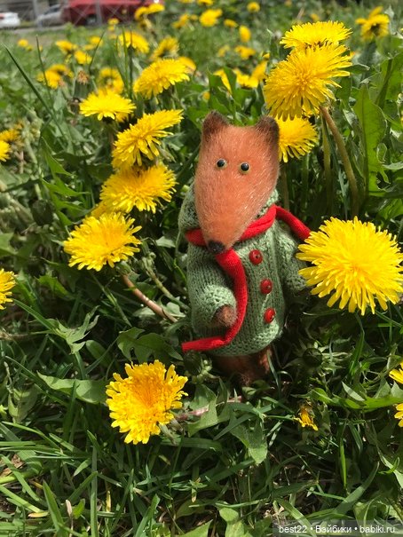 Прогулка лисенка Луки от Ирины Бабайки (фото 7)