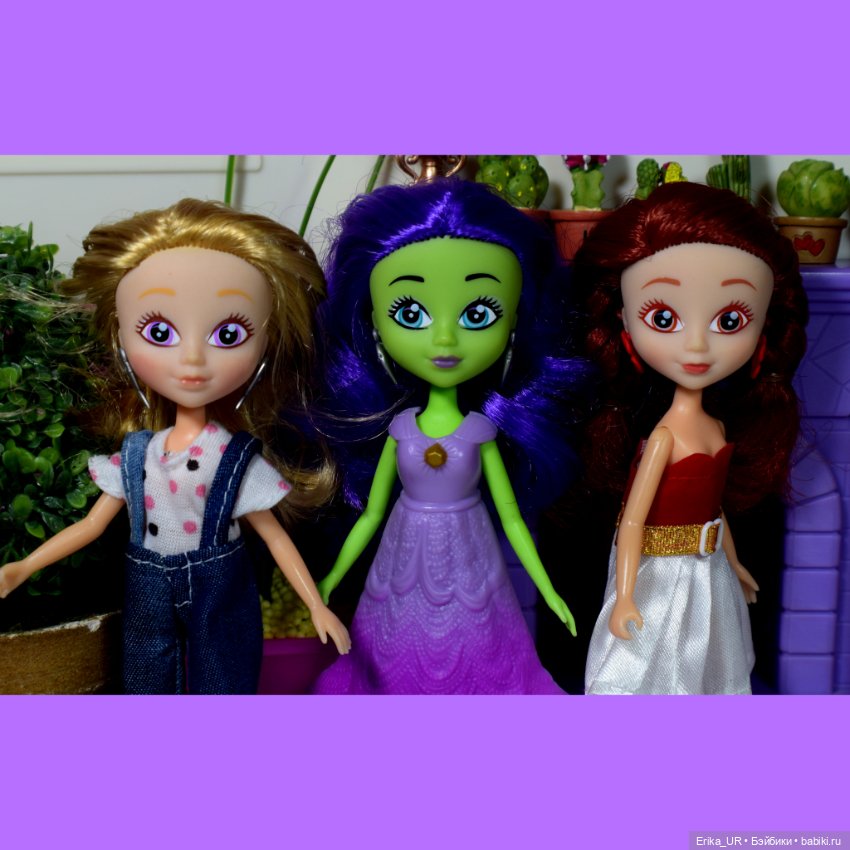 Перепись КуклоНаселения. 3 mini dolls The-Wizard-of-Oz