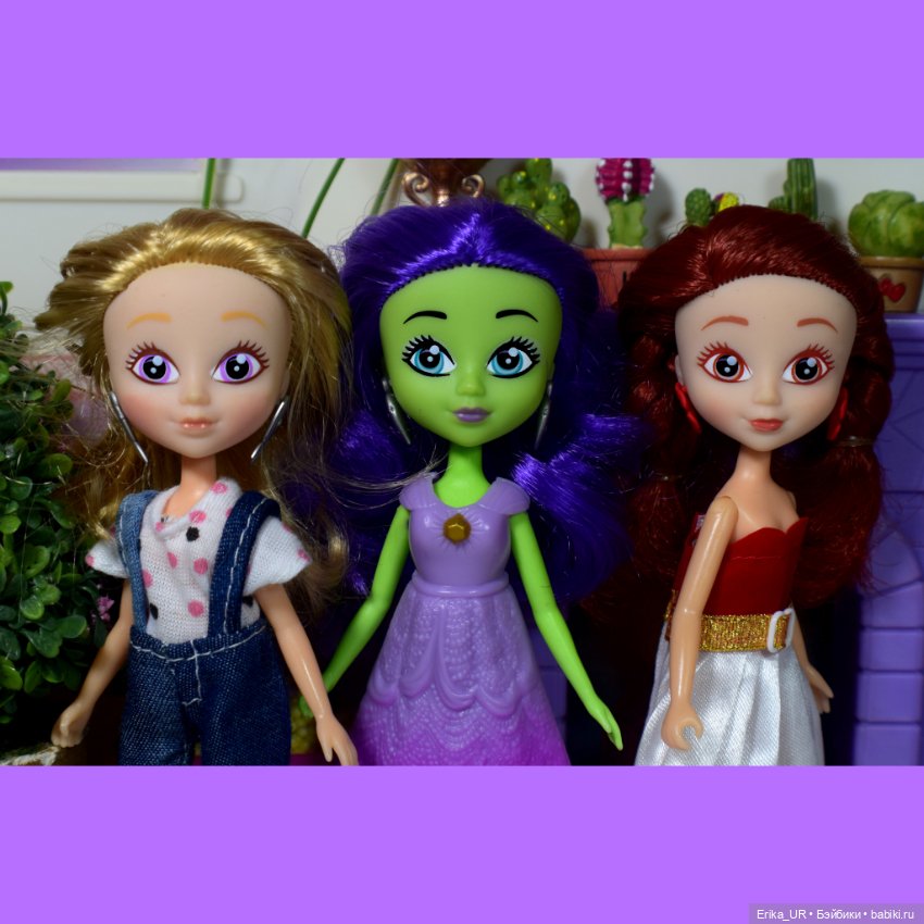Перепись КуклоНаселения. 3 mini dolls The-Wizard-of-Oz