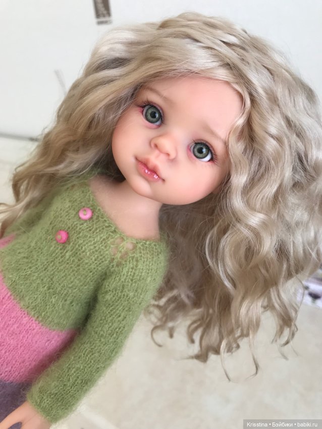 Девочка-весна !🌸 — ООАК Paola Reina (Паола Рейна) и испанских кукол: перерисовка (фото 2)