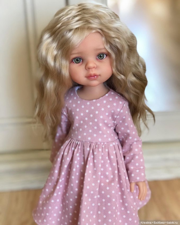 Девочка-весна !🌸 — ООАК Paola Reina (Паола Рейна) и испанских кукол: перерисовка (фото 4)