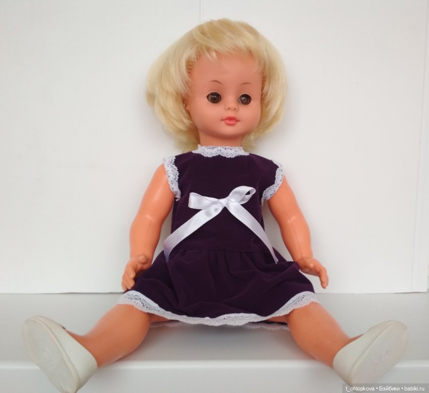 Моя любимая кукла из детства. Кукла ГДР Раунштайн (фото 3)