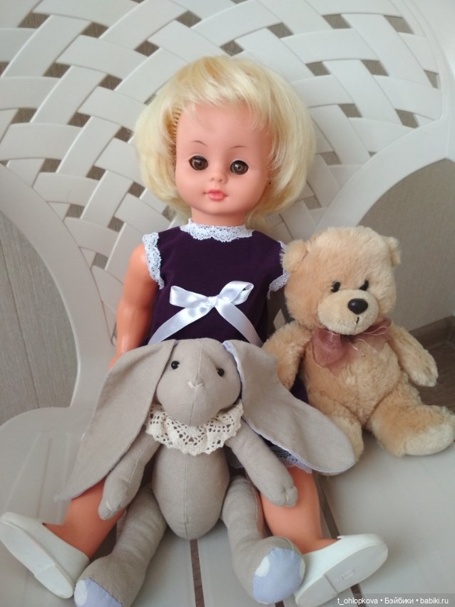 Моя любимая кукла из детства. Кукла ГДР Раунштайн (фото 5)