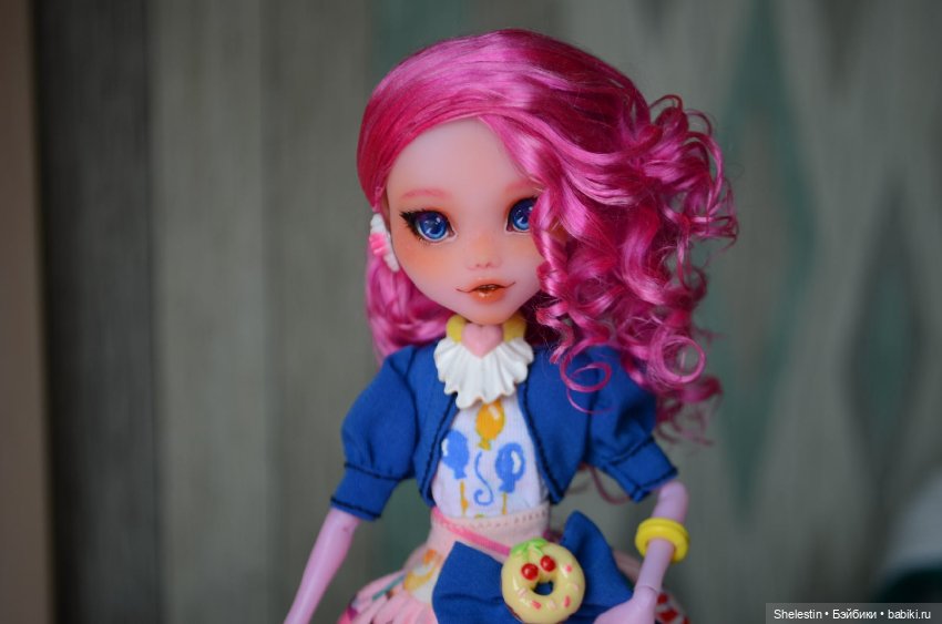 Пони-мания! : Пинки Пай — ООАК Monster High и Ever After High: репейнт (фото 6)