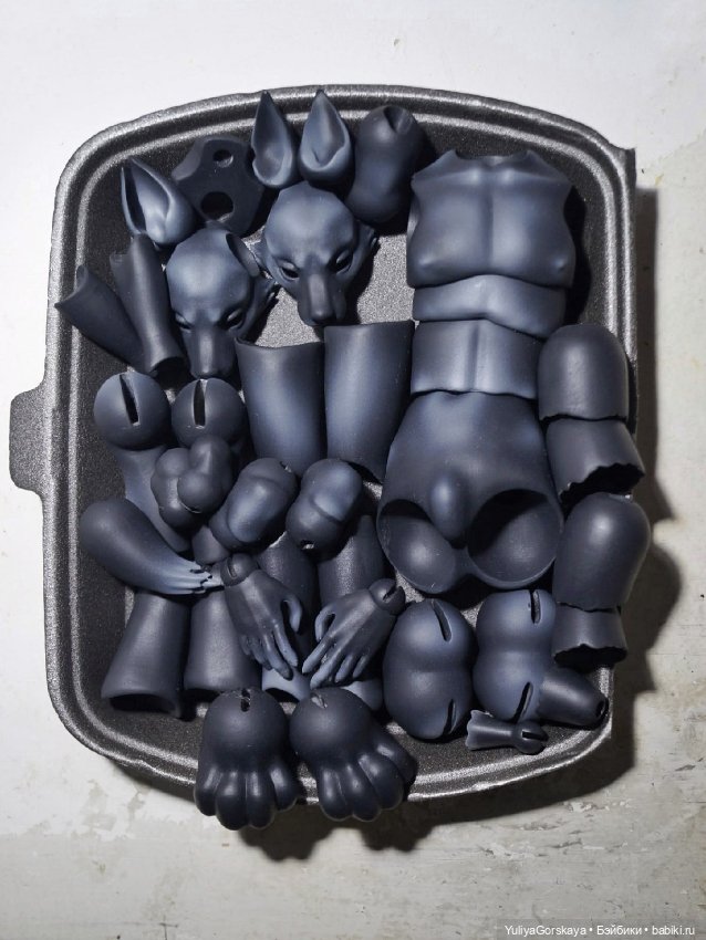 Чёрный Лис Домино Esteradolls