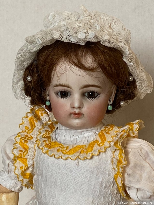 Еще один сарафан для антикварной куклы (фото 5)