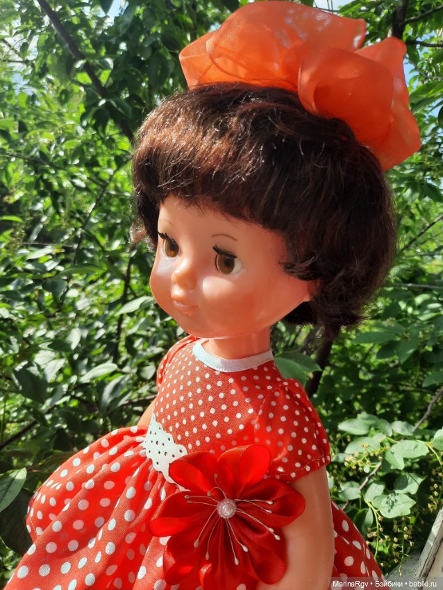 Самая обаятельная кукла киевской фабрики "Победа"