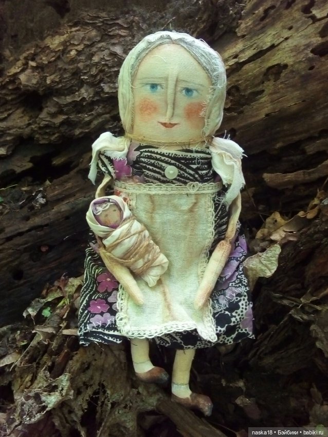 Нянечка — Авторские текстильные куклы: Вальдорфские (фото 7)