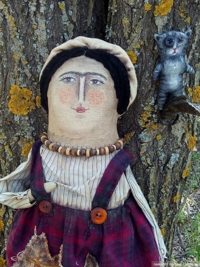 Мой друг, кот — Авторские текстильные куклы: Вальдорфские (фото 7)