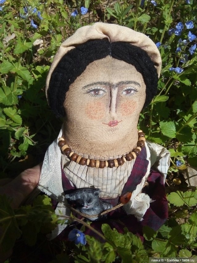 Мой друг, кот — Авторские текстильные куклы: Вальдорфские (фото 5)