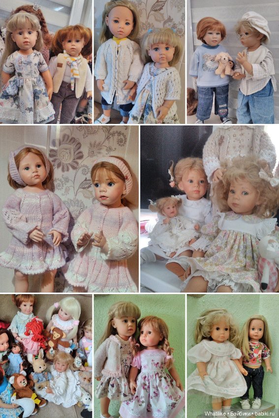 И снова, здравствуйте — Домашние коллекции кукол: фото собраний