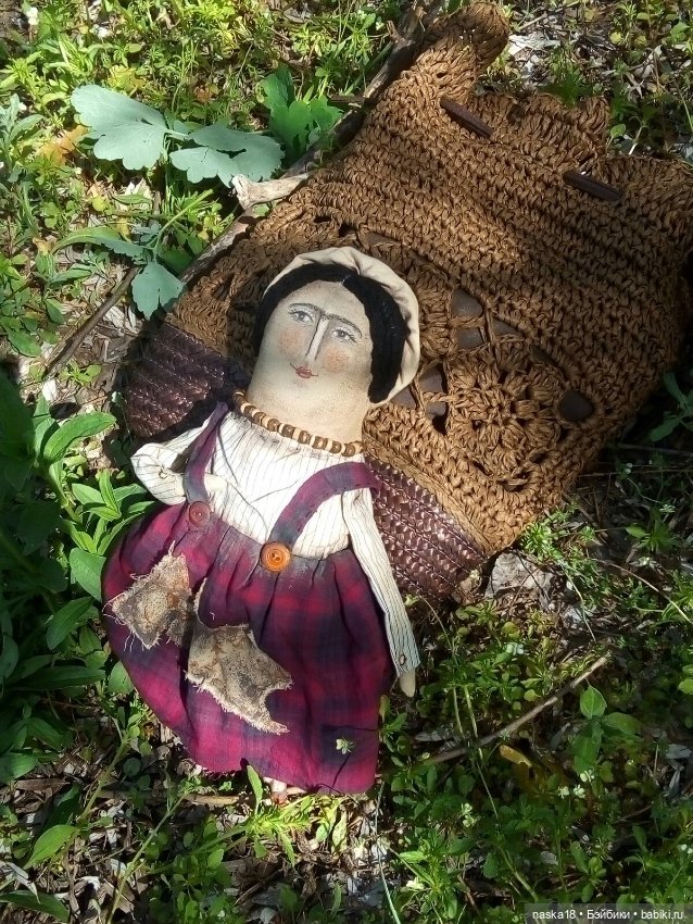 Мой друг, кот — Авторские текстильные куклы: Вальдорфские (фото 6)