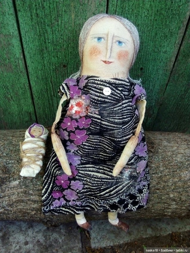 Нянечка — Авторские текстильные куклы: Вальдорфские (фото 3)